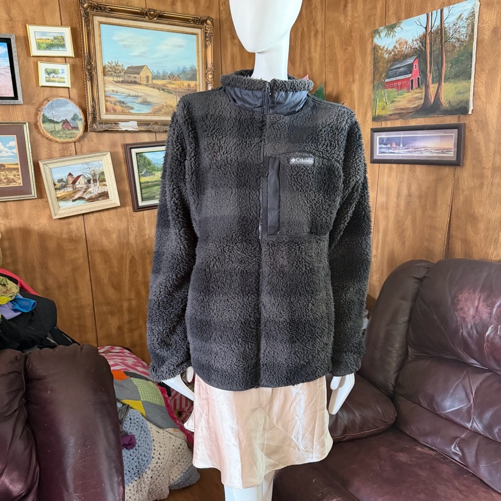 Columbia Jacket/Sherpa Zip Up